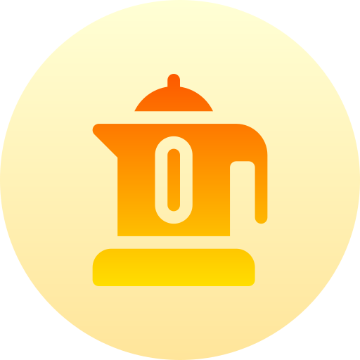 주전자 Basic Gradient Circular icon
