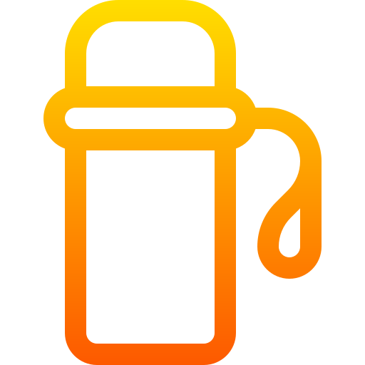 thermosflasche Basic Gradient Lineal color icon