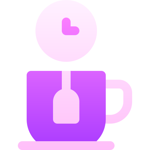 czas na herbatę Basic Gradient Gradient ikona