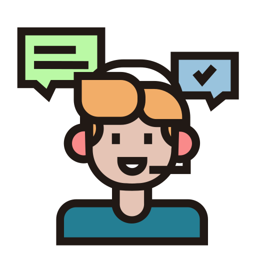 Customer support Generic Outline Color icon