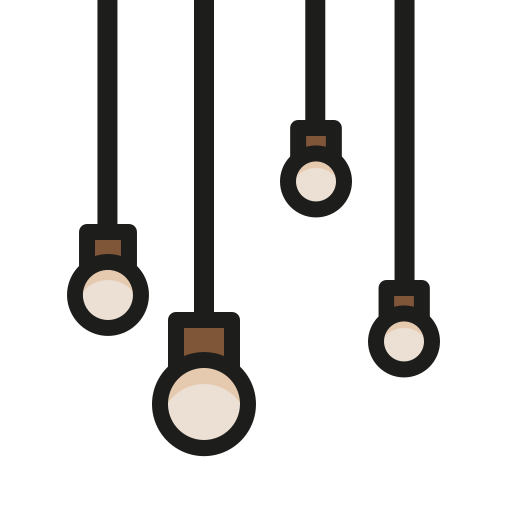 Light bulbs Generic Outline Color icon