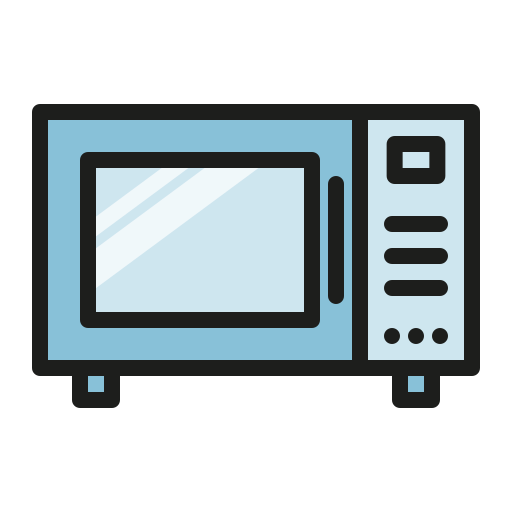 Microwave Generic Outline Color icon