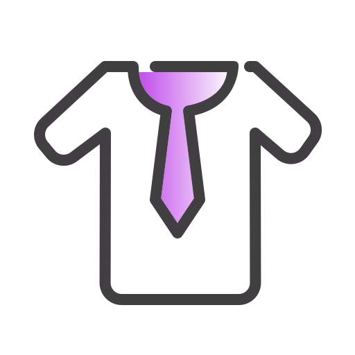 uniform Generic Outline Gradient icoon