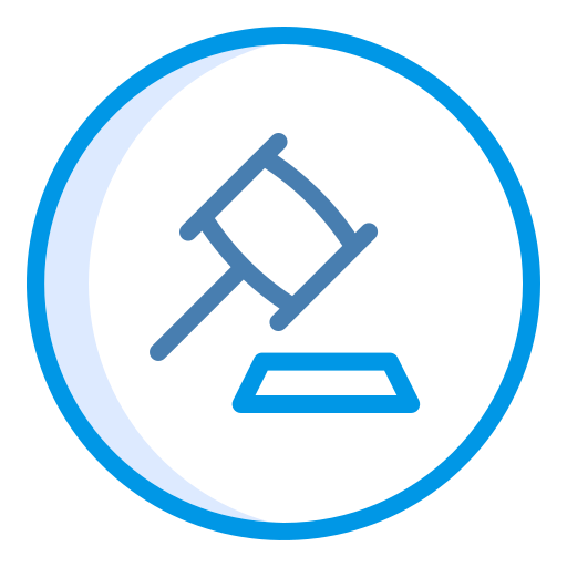 경매 Generic Blue icon
