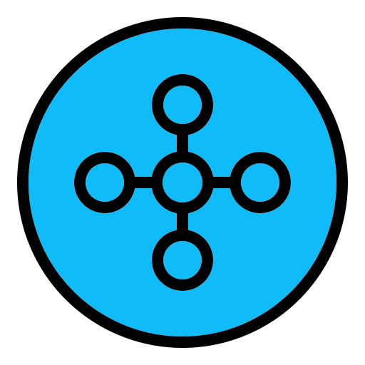connessione di rete Generic Outline Color icona