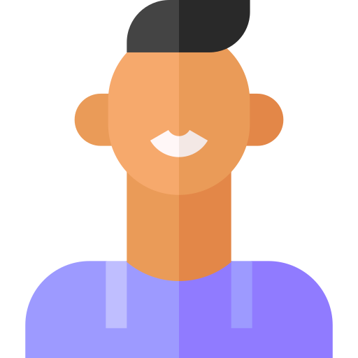 avatar Basic Straight Flat icono
