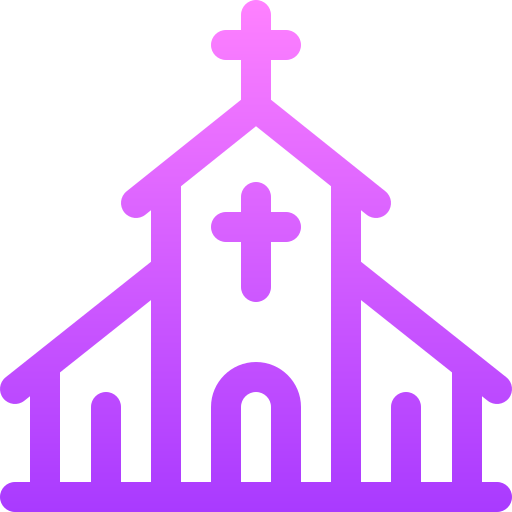 chapelle Basic Gradient Lineal color Icône