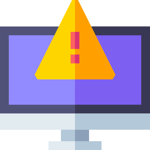 warnung Basic Straight Flat icon