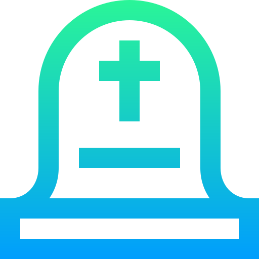 Grave Super Basic Straight Gradient icon