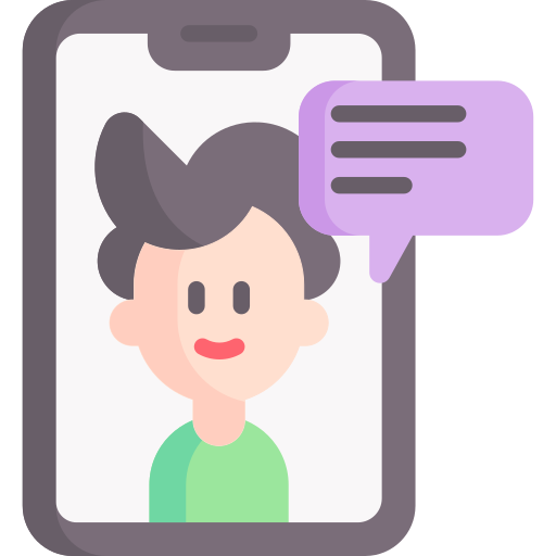 Videochat Special Flat icon