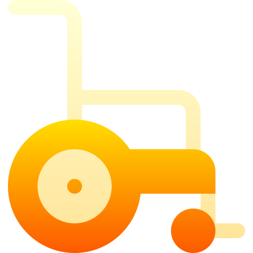 車椅子 Basic Gradient Gradient icon