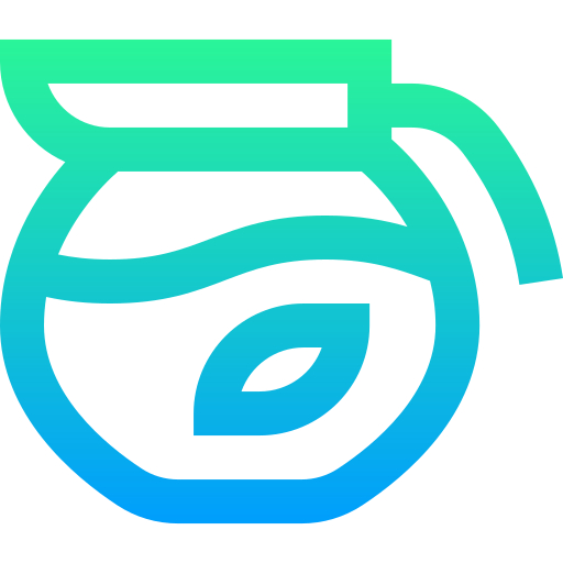 Стеклянный чайник Super Basic Straight Gradient иконка
