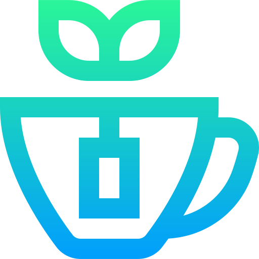 tè verde Super Basic Straight Gradient icona