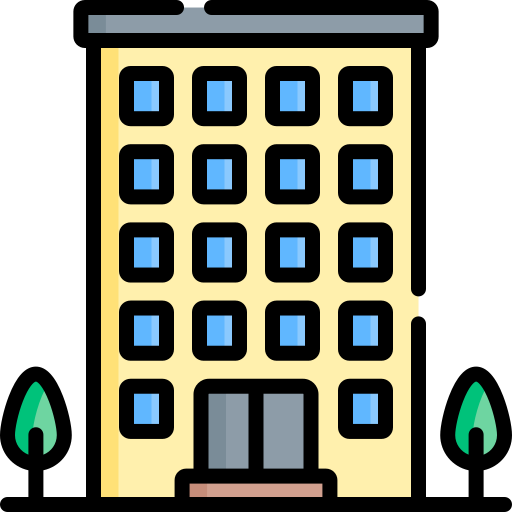 アパート Special Lineal color icon