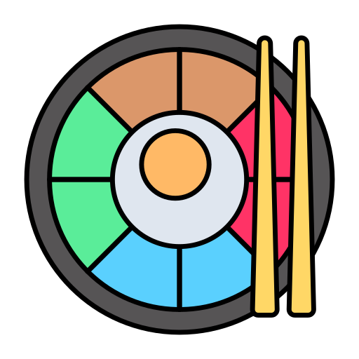 spiegelei Generic Outline Color icon