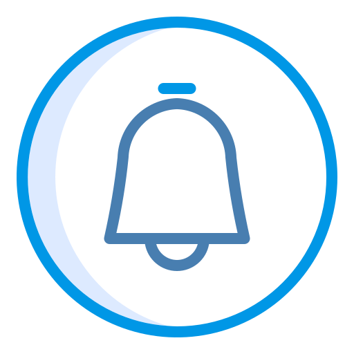 Bell Generic Blue icon