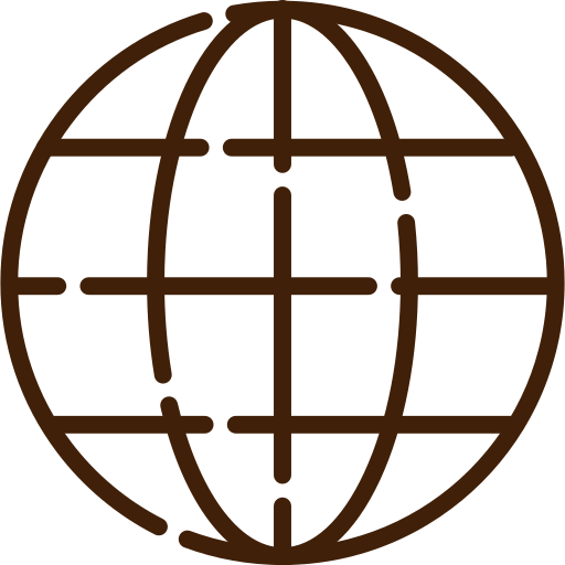 Globe grid Generic Detailed Outline icon