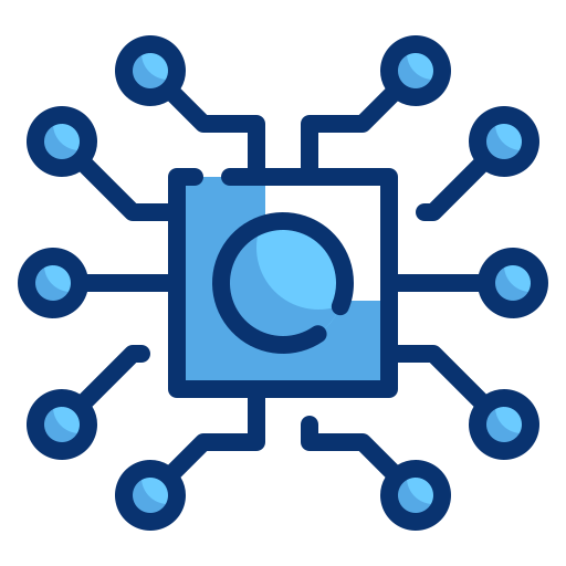 Chip Generic Blue icon