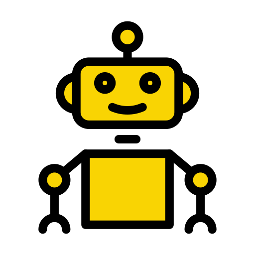 robot Generic Outline Color icono
