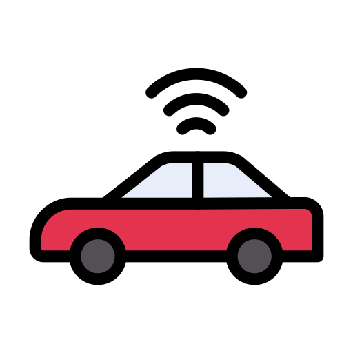 車両 Generic Outline Color icon