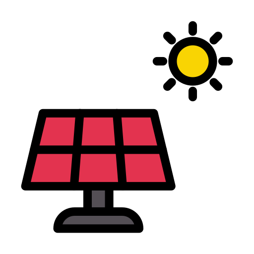 ソーラーパネル Generic Outline Color icon