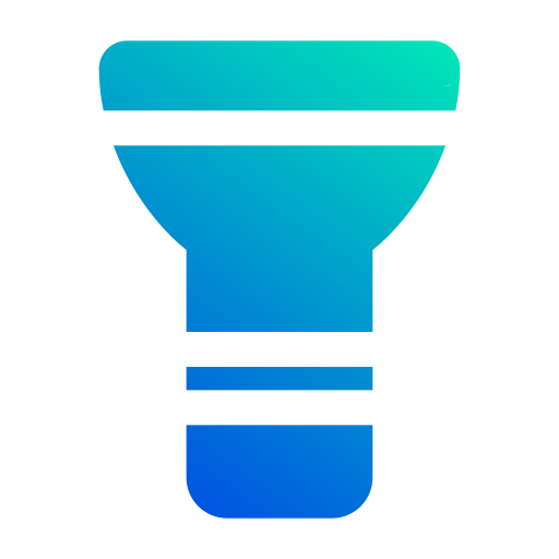 taschenlampe Generic Flat Gradient icon