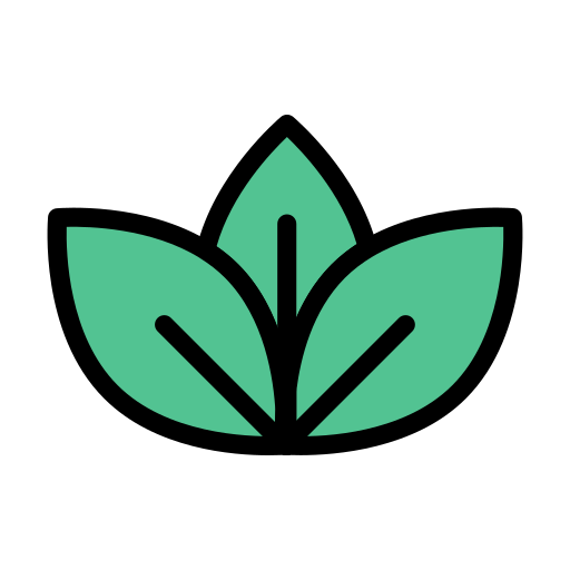 나뭇잎 Generic Outline Color icon