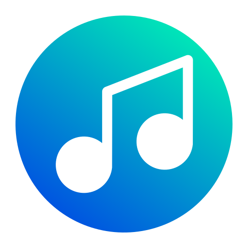 Song Generic Flat Gradient icon
