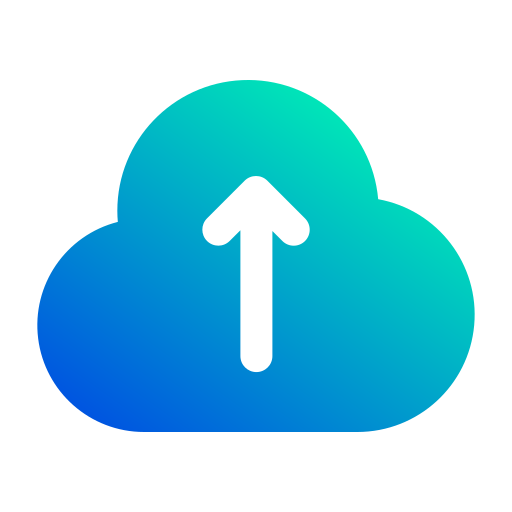 téléchargement dans le cloud Generic Flat Gradient Icône