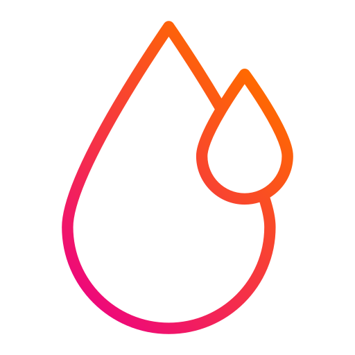 Waterdrop Generic Gradient icon