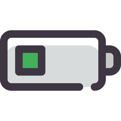 バッテリー Generic Color Omission icon