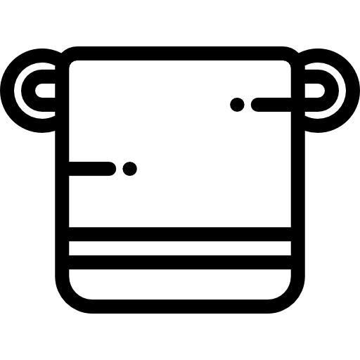 asciugamano Detailed Rounded Lineal icona
