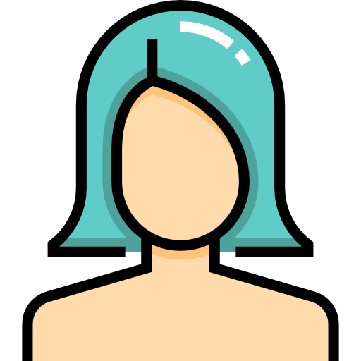 taglio di capelli Detailed Straight Lineal color icona