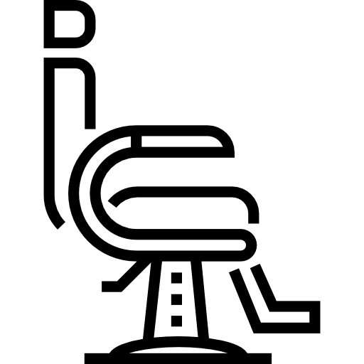 friseurstuhl Detailed Straight Lineal icon