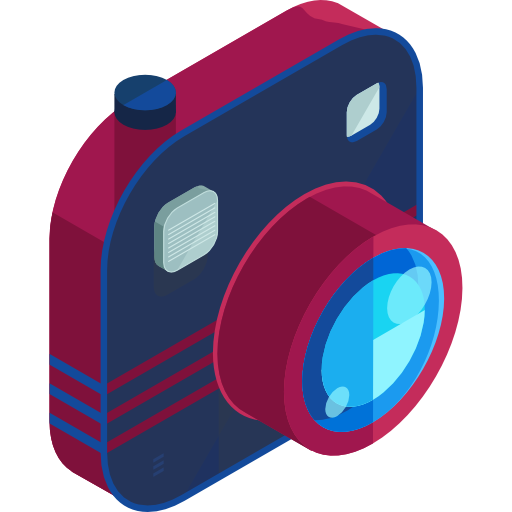 Camera Roundicons Premium Isometric icon