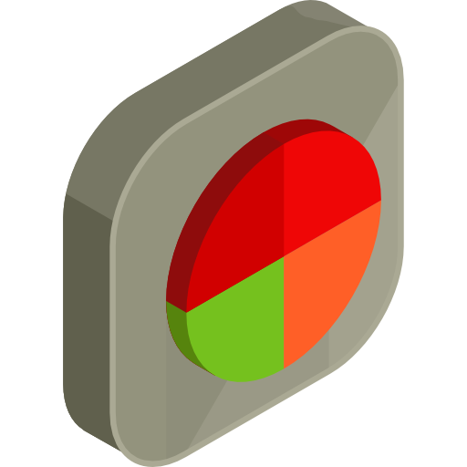 파이 차트 Roundicons Premium Isometric icon