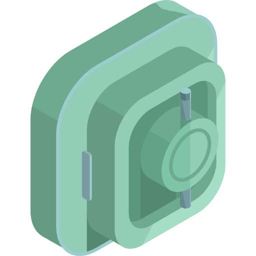 金庫 Roundicons Premium Isometric icon
