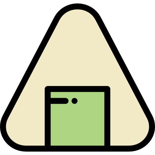 onigiri Detailed Rounded Lineal color icon