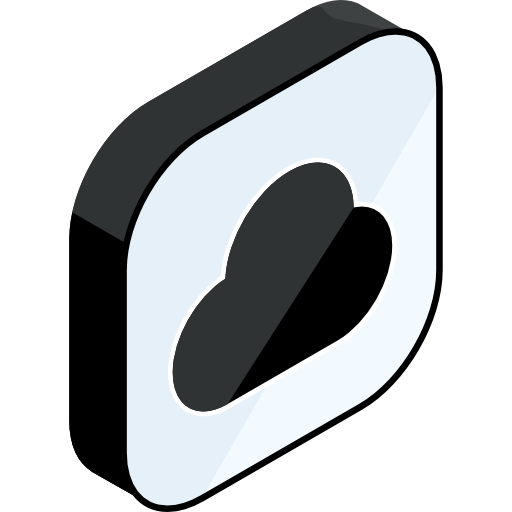 クラウドコンピューティング Roundicons Premium Isometric icon