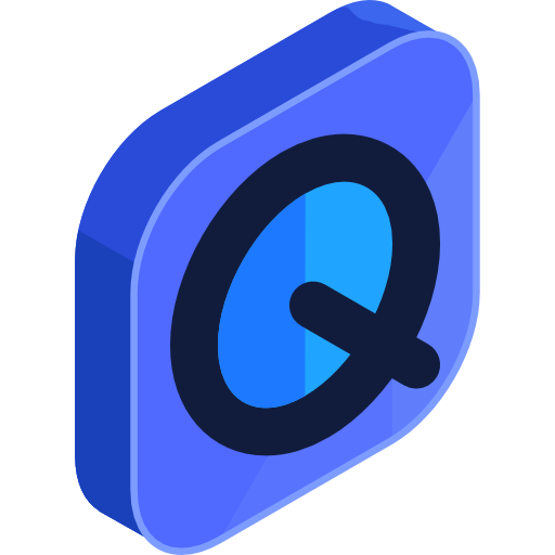 Letter q Roundicons Premium Isometric icon