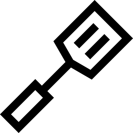 espátula Basic Straight Lineal icono