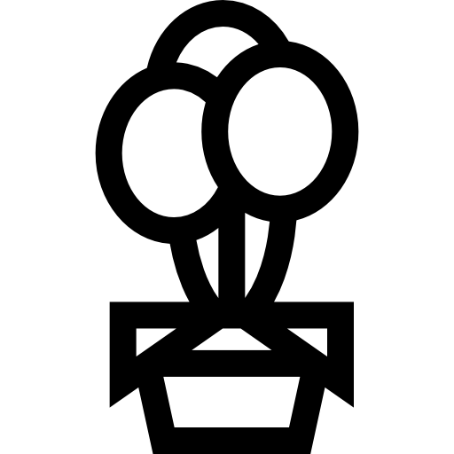 palloncini Basic Straight Lineal icona
