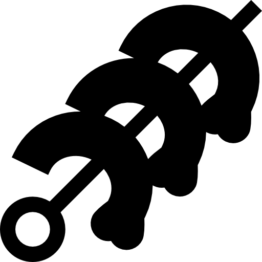 Brochette Basic Straight Filled icon