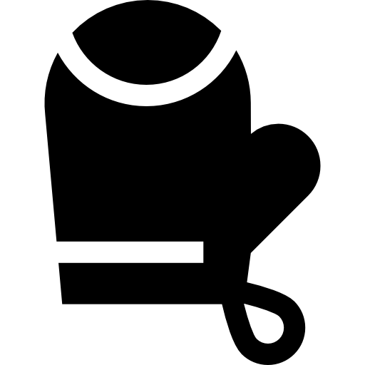 ミトン Basic Straight Filled icon