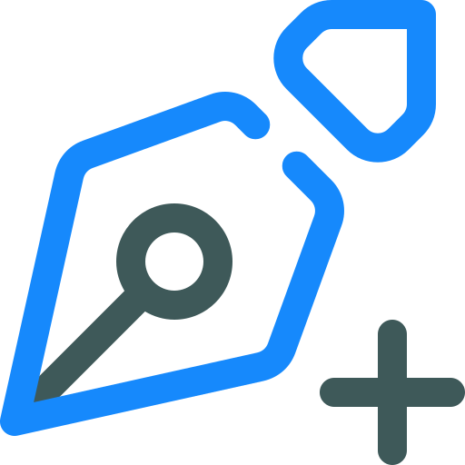 펜 Generic Blue icon