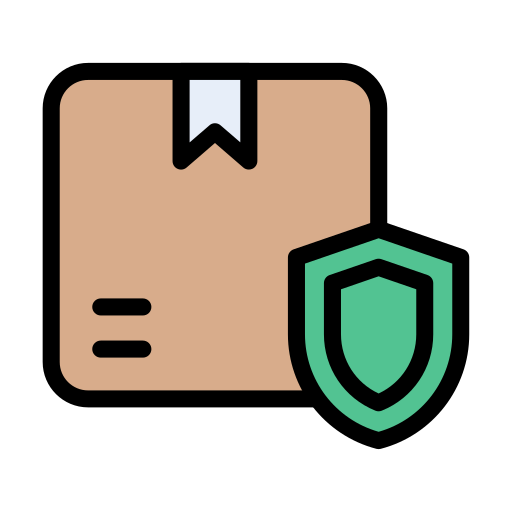 Secure Vector Stall Lineal Color icon
