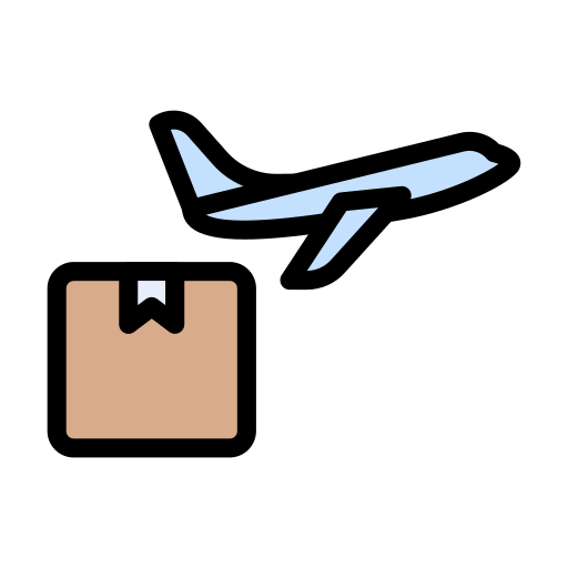 비행기 Vector Stall Lineal Color icon