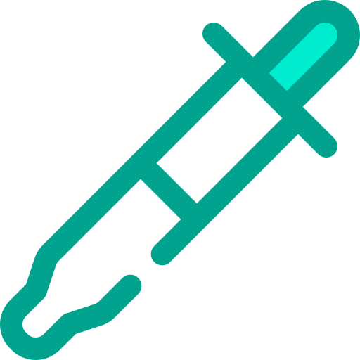 pipette Generic Fill & Lineal icon