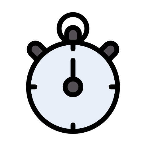 時間 Vector Stall Lineal Color icon