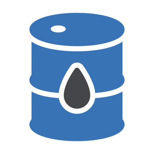 Баррель нефти Generic Blue иконка